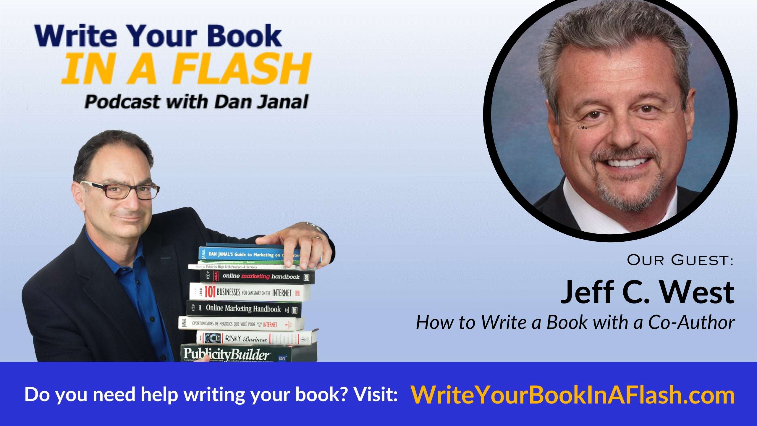 #221 – Jeff C. West on How to Write a Book with a Co-Author